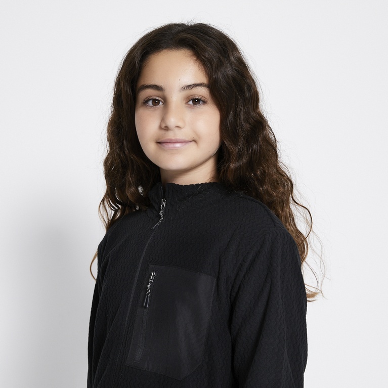 Fleecejacka "Structure fleece"